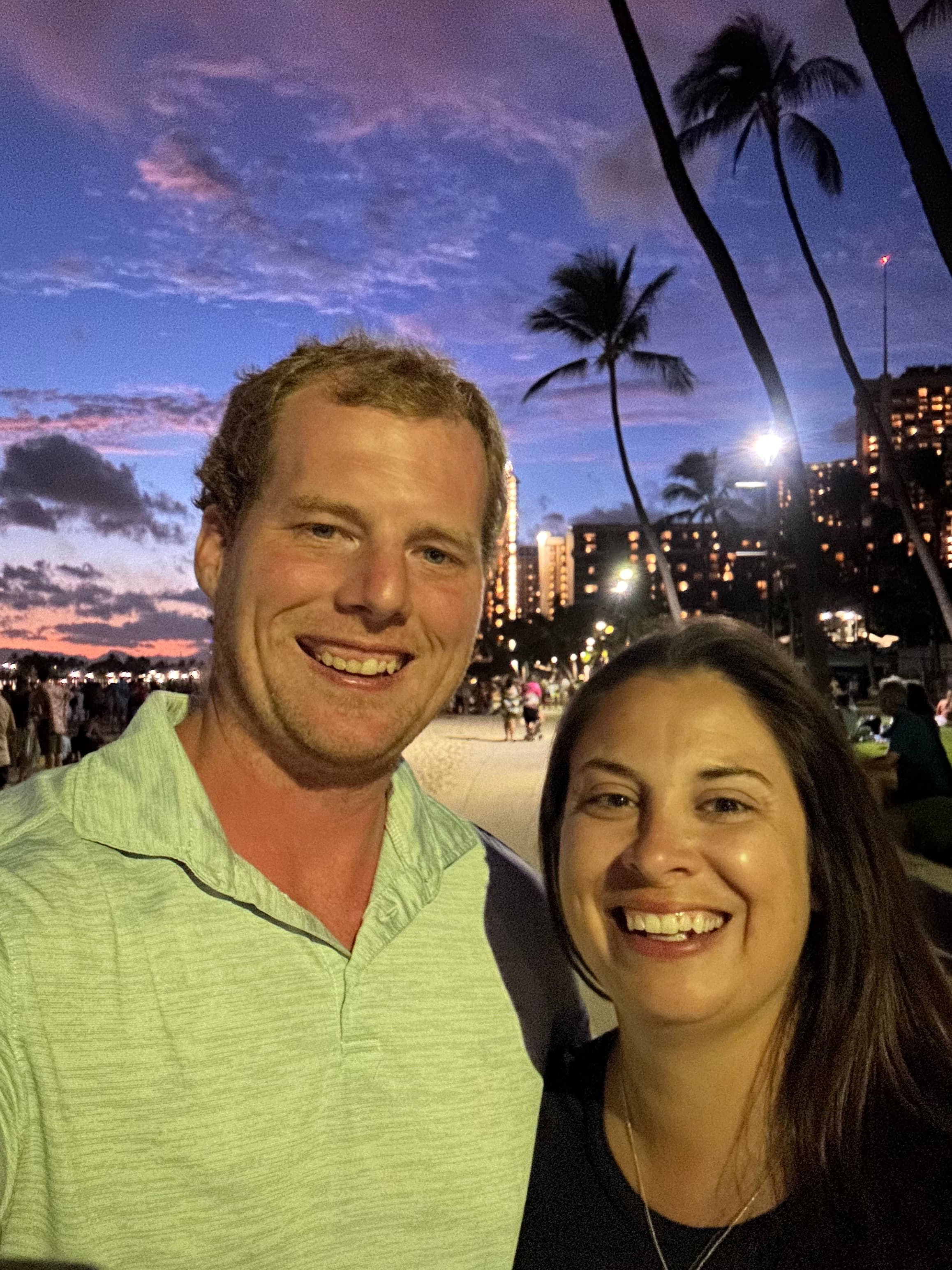 Waikiki in the evening