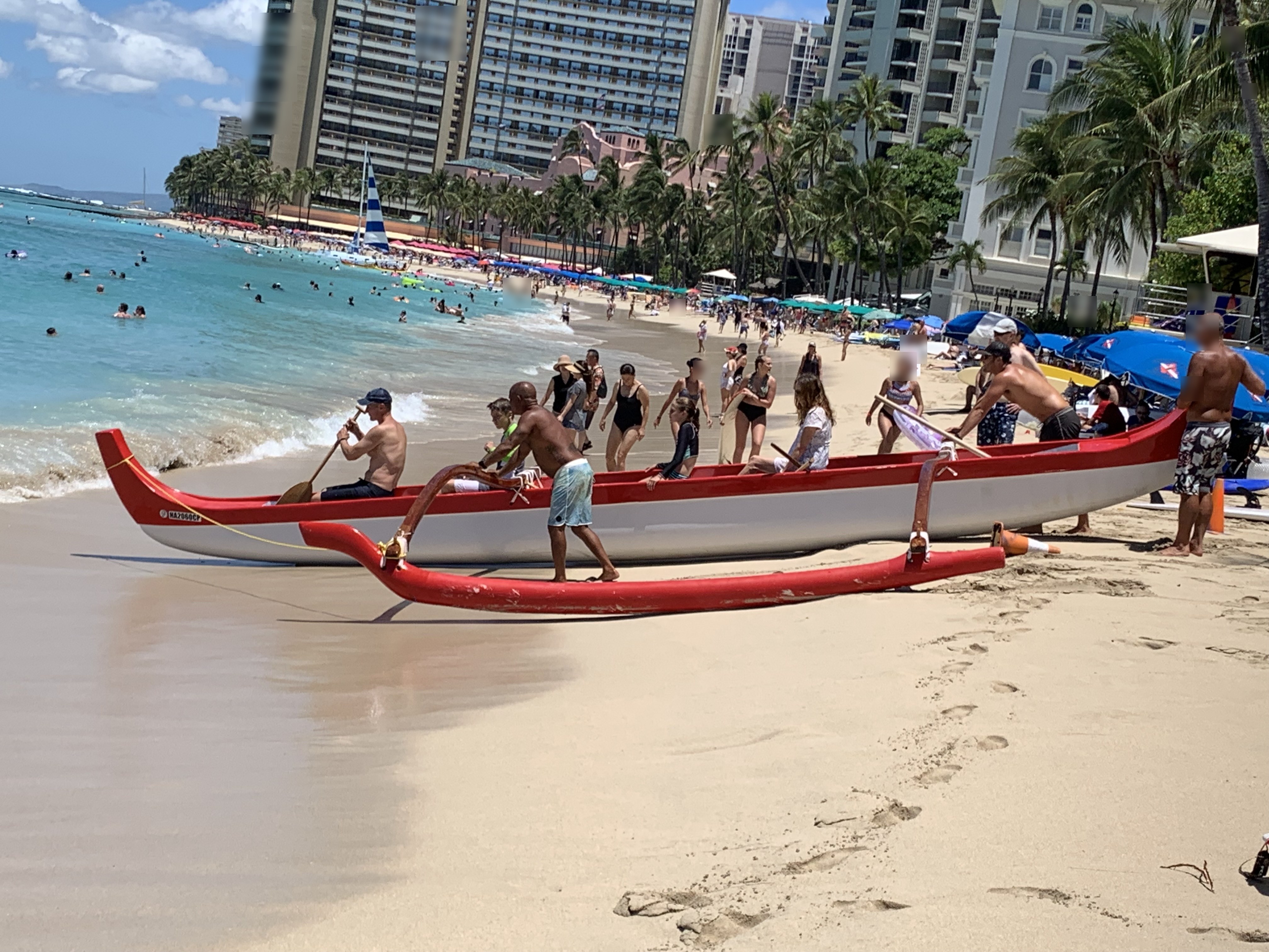 Outrigger Canoe Rides